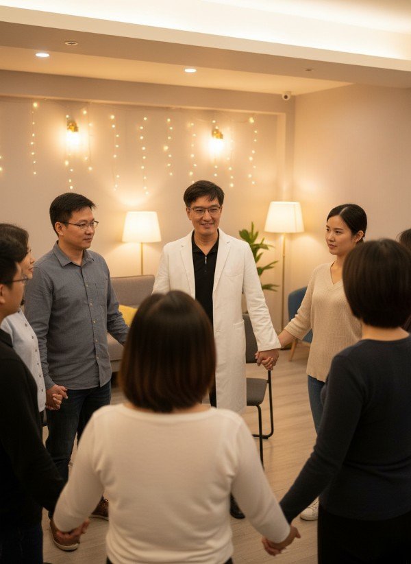 吳紹琥醫師講解熟齡醫學的健康關鍵 診所環境展示熟齡醫學個體化設計諮詢 熟齡醫學幫助長者透過運動重獲活力感 專業團隊運用熟齡醫學數據監測身體狀況