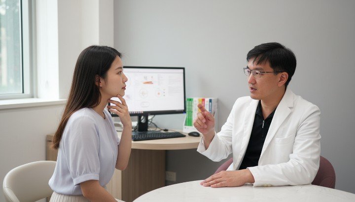 [SEGMENT]醫師詳細說明埋線拉提費用與線材選擇[/SEGMENT] [SEGMENT]準新娘諮詢埋線拉提費用與V臉規劃[/SEGMENT] [SEGMENT]診所環境展示與埋線拉提費用透明化[/SEGMENT] [SEGMENT]對比不同線材對埋線拉提費用的影響[/SEGMENT]